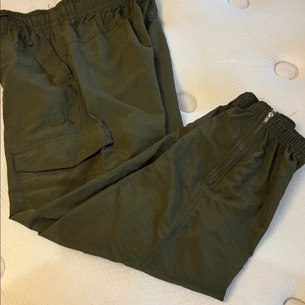Old Navy Olive Green cargo style Track Pants